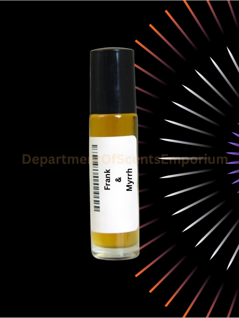 Frank & Myrrh Unisex 1/3 Oz Roll-On Fragrance Oil